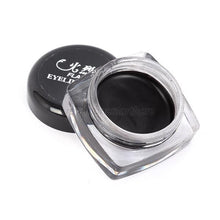 2 pieces lot Black Waterproof Eye Liner Eyeliner Gel Makeup Cosmetic Brush Makeup Set LZH7 NW