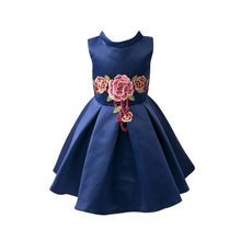 Baby Girl Princess Dress Kids Appliques Formal Floral Ball Gown Dresses Weeding Party NW