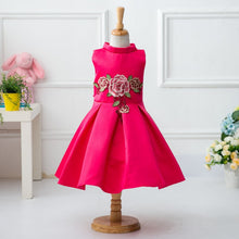 Baby Girl Princess Dress Kids Appliques Formal Floral Ball Gown Dresses Weeding Party NW