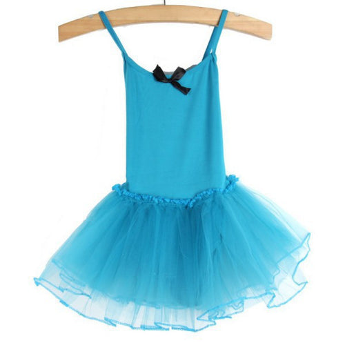 Children Kids Girls Gymnastics Dance Dress Girl Ballet Tutu Skirt Leotard Skate Dresses Outfits NW