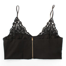 New Women Lace Unpadded Bralet Cami Vest Strappy Party Crop Top Bra Cami Tank Top NW