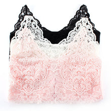 New Women Lace Unpadded Bralet Cami Vest Strappy Party Crop Top Bra Cami Tank Top NW