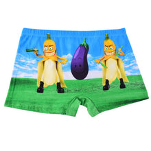 Sexy Men Printed Cotton Spandex Thong Jockstrap G-string Underwear Boxer M-XXL NW