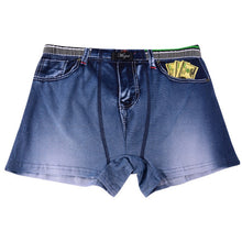 Sexy Men Printed Cotton Spandex Thong Jockstrap G-string Underwear Boxer M-XXL NW