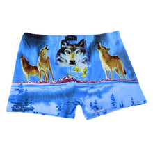 Sexy Men Printed Cotton Spandex Thong Jockstrap G-string Underwear Boxer M-XXL NW