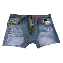 Sexy Men Printed Cotton Spandex Thong Jockstrap G-string Underwear Boxer M-XXL NW