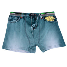 Sexy Men Printed Cotton Spandex Thong Jockstrap G-string Underwear Boxer M-XXL NW