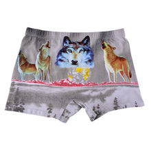 Sexy Men Printed Cotton Spandex Thong Jockstrap G-string Underwear Boxer M-XXL NW