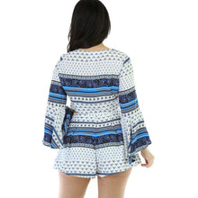 Women Trumpet Long Sleeve Floral Printed Crop Tops Shorts Pants Suit 2 Pieces Set Plus Size NW