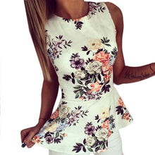 Women Floral Regular Sleeves O-Neck Cosy Fashion Casual Style Lady Shirts LZH7 NW