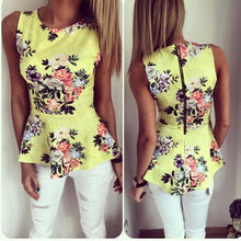 Women Floral Regular Sleeves O-Neck Cosy Fashion Casual Style Lady Shirts LZH7 NW