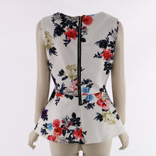 Women Floral Regular Sleeves O-Neck Cosy Fashion Casual Style Lady Shirts LZH7 NW