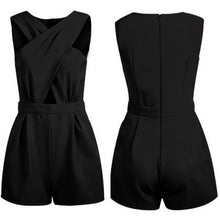 Women Girls Clubwear V Neck Playsuit Bodycon Party Jumpsuit Romper Trousers S-XL NW