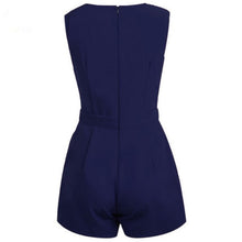 Women Girls Clubwear V Neck Playsuit Bodycon Party Jumpsuit Romper Trousers S-XL NW