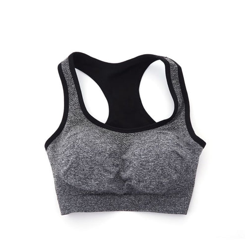 Women Quick Drying Professional outwork Bra Top Vest Trainer Underwear Fitness Padded Bra RU67 NW