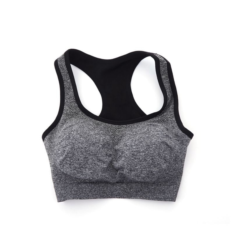 Women Quick Drying Professional outwork Bra Top Vest Trainer Underwear Fitness Padded Bra RU67 NW