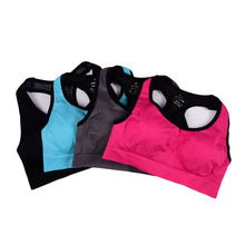 Women Sports Bra For Workout Padded Wirefree Shakeproof Underwear Push Up Seamless Fitness Top Bras For Women NW