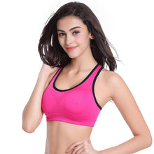 Women Sports Bra For Workout Padded Wirefree Shakeproof Underwear Push Up Seamless Fitness Top Bras For Women NW