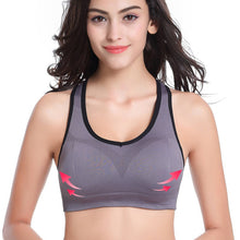 Women Sports Bra For Workout Padded Wirefree Shakeproof Underwear Push Up Seamless Fitness Top Bras For Women NW