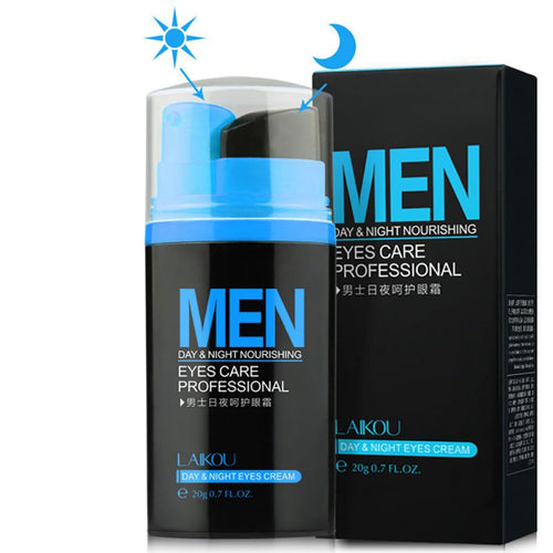 20g LAIKOU Men Day and Night Anti-wrinkle Firming Eye Cream Skin Care Black Eye Puffiness Fine Lines Wrinkles Face Care Prod NW