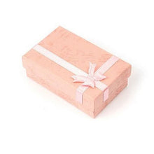 24Pcs Paper Square Bowknot Ring Earring Necklace Jewelry Gift Box Case Display A85 NW
