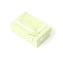 24Pcs Paper Square Bowknot Ring Earring Necklace Jewelry Gift Box Case Display A85 NW