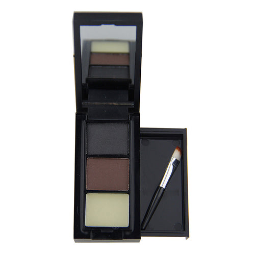 3 Color Waterproof Eyebrow Powder Palette Makeup Shading Kit Beauty Cosmetic NW