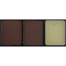 3 Color Waterproof Eyebrow Powder Palette Makeup Shading Kit Beauty Cosmetic NW