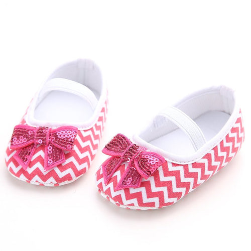 3 Colors 3 Sizes Newborn Baby Infant Toddler Girls Princess Gingham Mary Jane Bling Bling Bow Very Light Prewalkers Ballet Shoes NW
