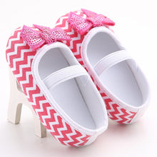 3 Colors 3 Sizes Newborn Baby Infant Toddler Girls Princess Gingham Mary Jane Bling Bling Bow Very Light Prewalkers Ballet Shoes NW