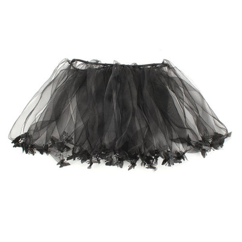 3D Butterfly Child Kid Girl Tutu Skirt Ballet Dancewear Skirt Pettiskirt Costume 2-7Y NW