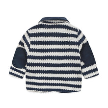3PCS Kids Baby Boy Cotton Striped Bowtie Romper Outwear Outfit Clothes Set 0-4Y NW