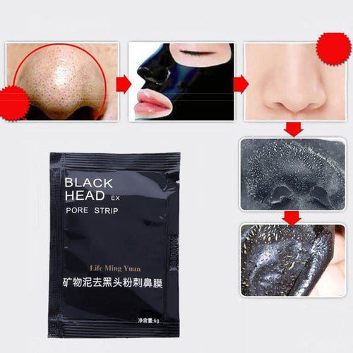 5 Pcs Lot Beauty Care Face Care Nose Herbal Blackhead Remover Mask Face Pore Strip Facial Minerals Nose Black Head Cleaner NW
