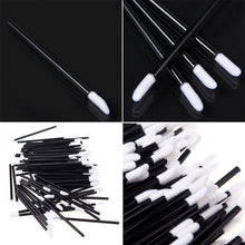 50Pcs Disposable Cosmetic Lip Brush Lipstick Gloss Wands Applicator Makeup Tool Brush NW