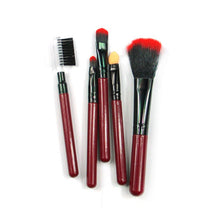 5Pcs Makeup Blush Eyeshadow Leopard Brushes Lipstic Cosmetic Brush Set Tool New NW