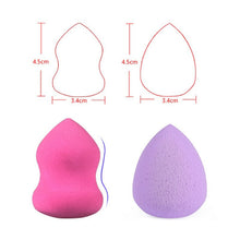 5Pcs Makeup Sponge Foundation Sponge Blending Beauty Cosmetic Puff Powder Smooth Make Up Sponge Tool NW
