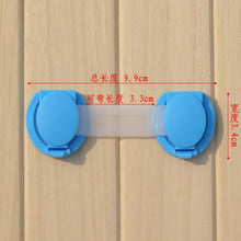 5Pcs lot Baby Safety Lock Cabinet Door Desk Drawer Cupboard Plastic Lock Child Kids Safe Locks NW