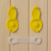 5Pcs lot Baby Safety Lock Cabinet Door Desk Drawer Cupboard Plastic Lock Child Kids Safe Locks NW