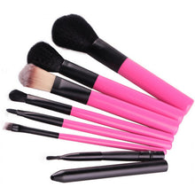 7pcs Women Pro Makeup Cosmetic Brushes Set Powder Foundation Eyeshadow Lip Face Brush Tool NW