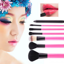 7pcs Women Pro Makeup Cosmetic Brushes Set Powder Foundation Eyeshadow Lip Face Brush Tool NW