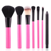 7pcs Women Pro Makeup Cosmetic Brushes Set Powder Foundation Eyeshadow Lip Face Brush Tool NW
