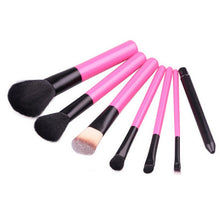 7pcs Women Pro Makeup Cosmetic Brushes Set Powder Foundation Eyeshadow Lip Face Brush Tool NW