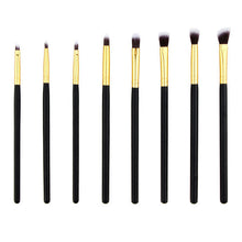 8PCS Pro Makeup Brushes Maquiagem Cosmetic Eye Liner Make Up Brush Set Eyeshadow Lip Brush Pincel Eye Brow Tool NW
