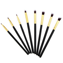 8PCS Pro Makeup Brushes Maquiagem Cosmetic Eye Liner Make Up Brush Set Eyeshadow Lip Brush Pincel Eye Brow Tool NW