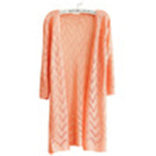 9 Colors Women Wave Stripe Casual Long Sleeve Cardigan Knit Sweater Coat Outwear Open Stitch NW