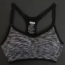 Adjustable Spaghetti Straps Women Workout Bra Shakeproof Stretch brassiere Push Up Bras Top Seamless Padded Running Vest NW