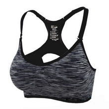 Adjustable Spaghetti Straps Women Workout Bra Shakeproof Stretch brassiere Push Up Bras Top Seamless Padded Running Vest NW