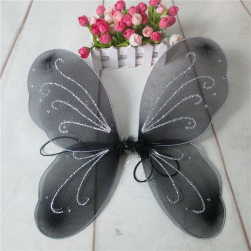 Angel Fairy Butterfly Wings Kids Girls Halloween Fancy Dress Party Clothes U58 NW