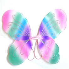 Angel Fairy Butterfly Wings Kids Girls Halloween Fancy Dress Party Clothes U58 NW