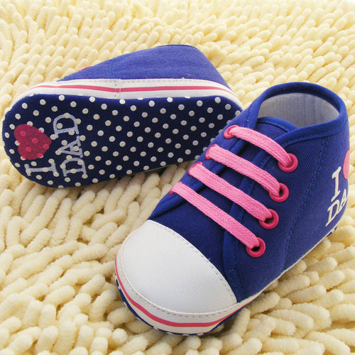 Baby Boys Girls Infant Toddler Newborn Soft Sole Anti-slip Walker Sneaker Shoes NW